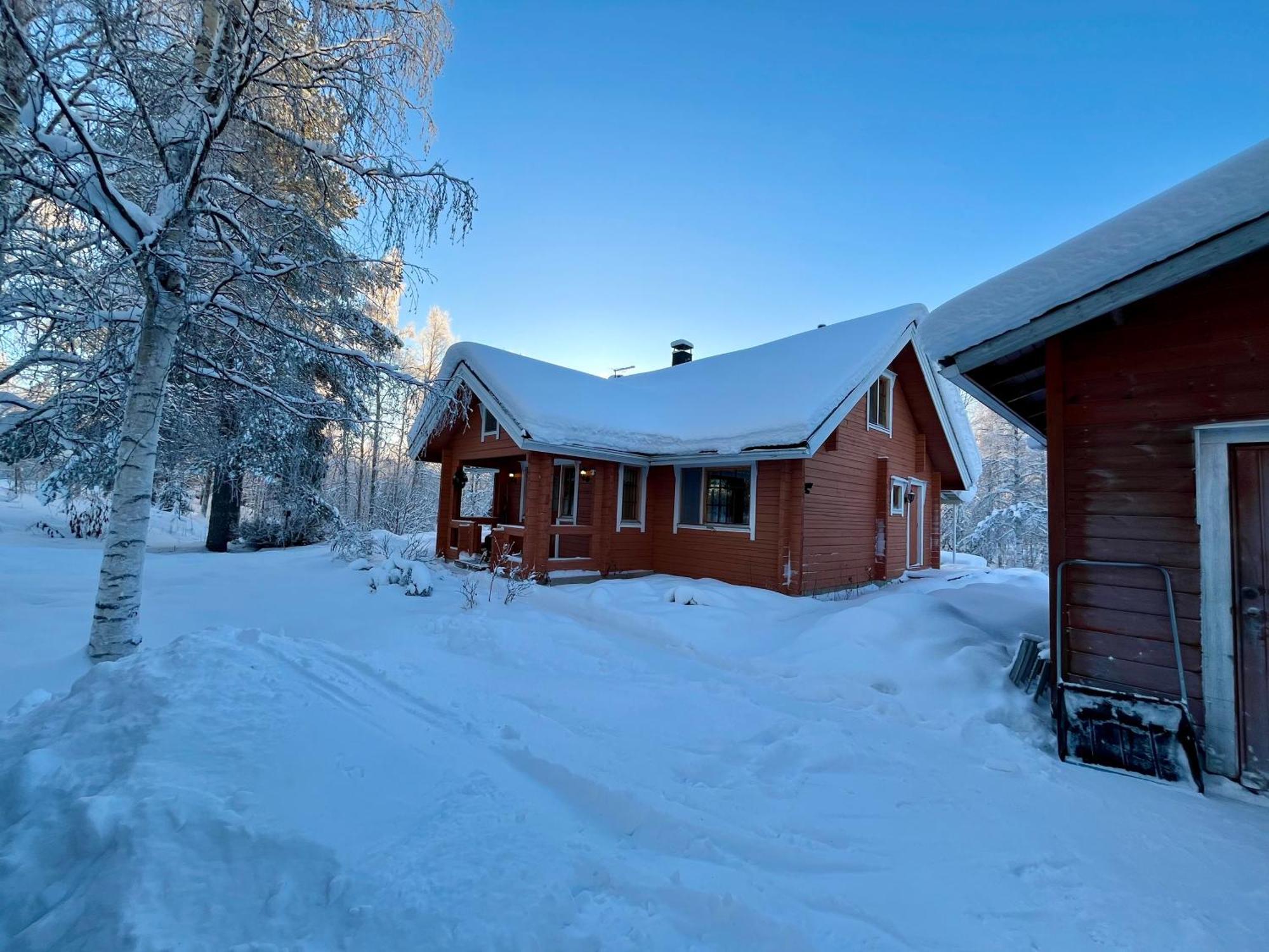 Log Cottages In 10 Min From Santa Claus Village-Sauna&Freeparking Рованиеми Екстериор снимка