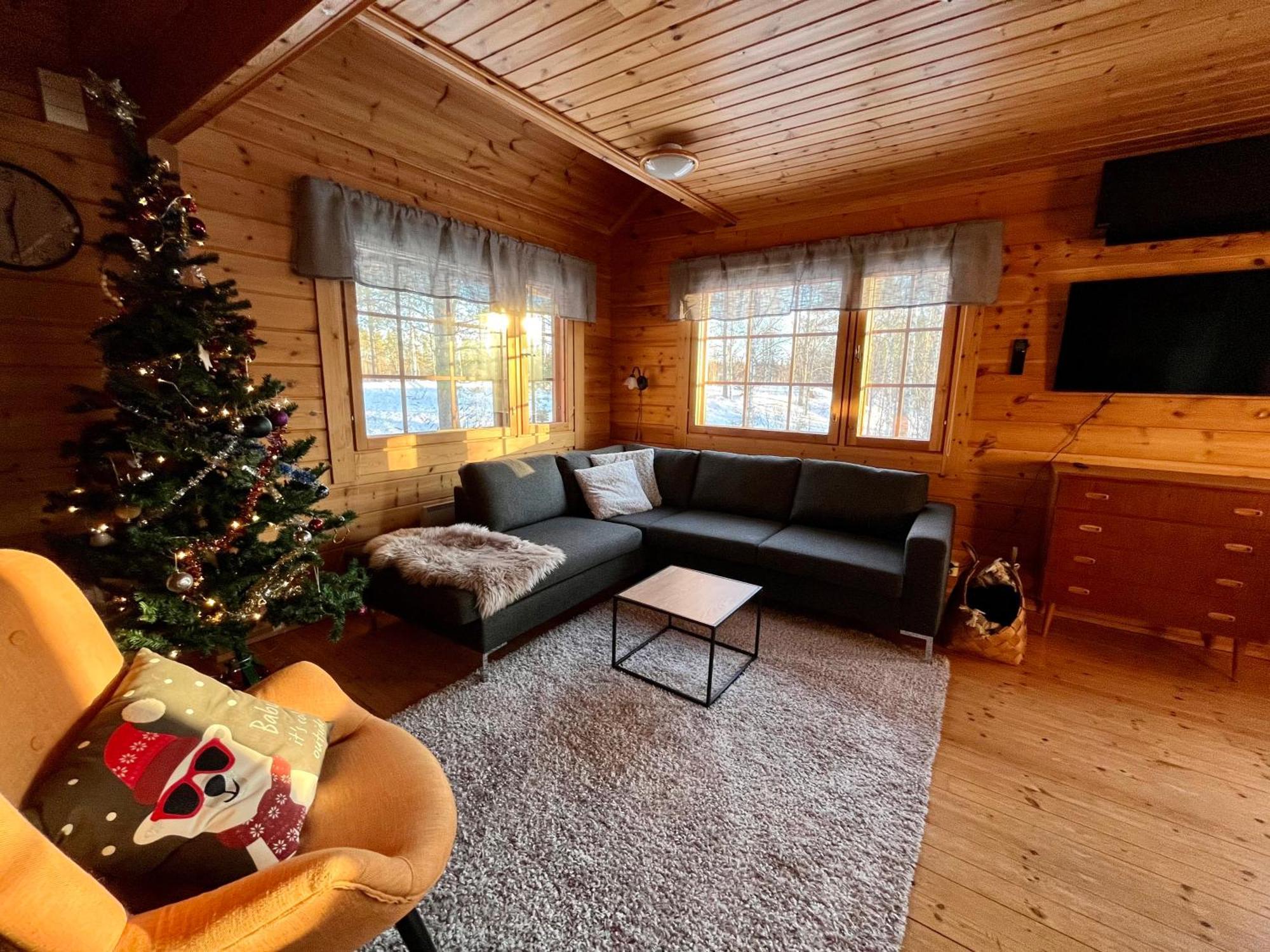 Log Cottages In 10 Min From Santa Claus Village-Sauna&Freeparking Рованиеми Екстериор снимка