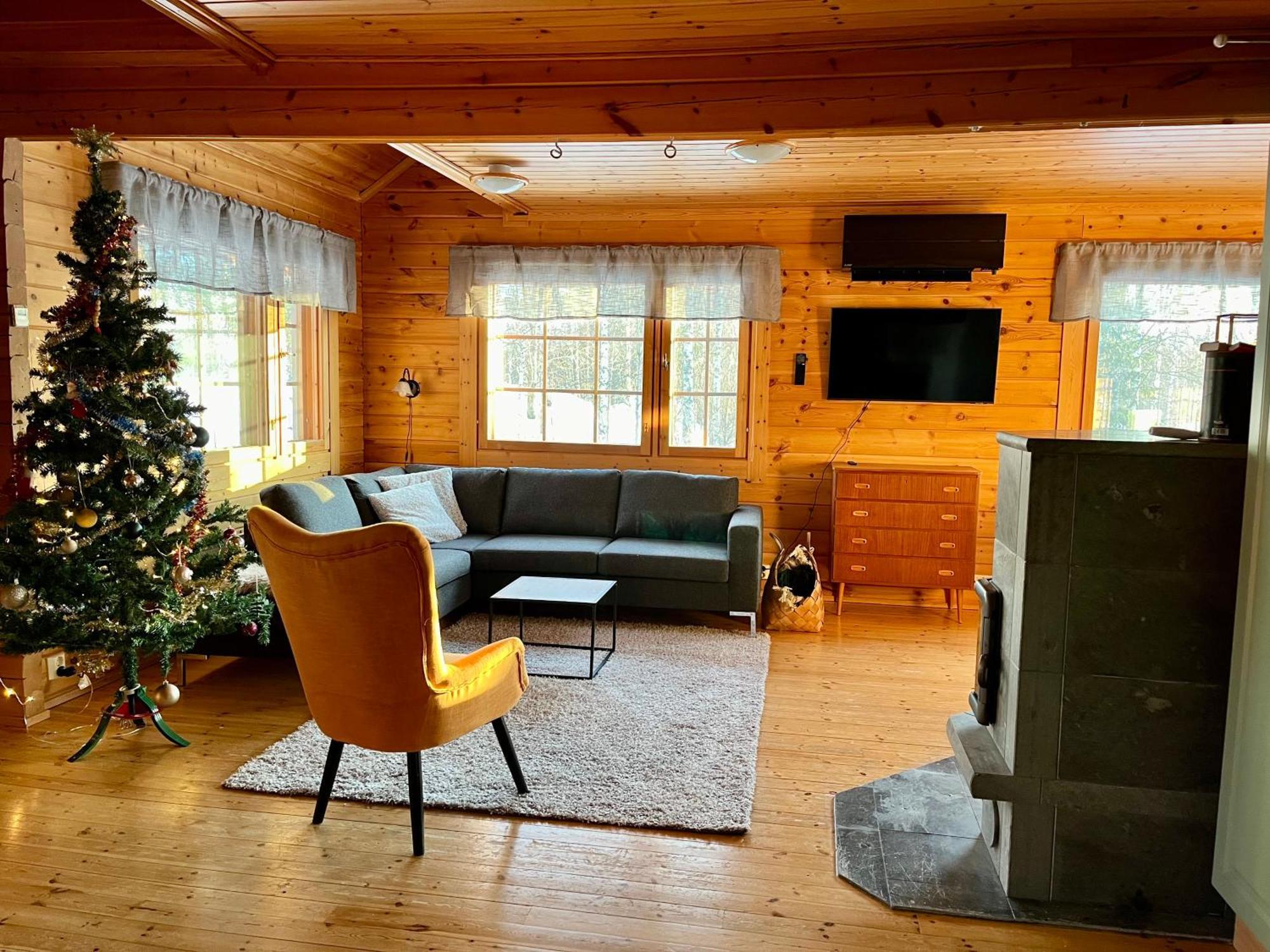 Log Cottages In 10 Min From Santa Claus Village-Sauna&Freeparking Рованиеми Екстериор снимка