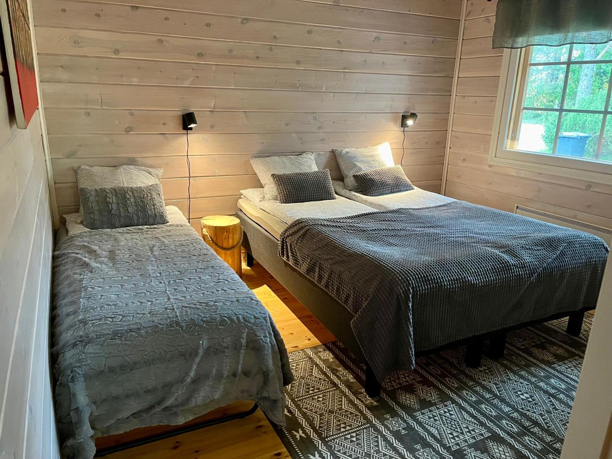 Log Cottages In 10 Min From Santa Claus Village-Sauna&Freeparking Рованиеми Стая снимка