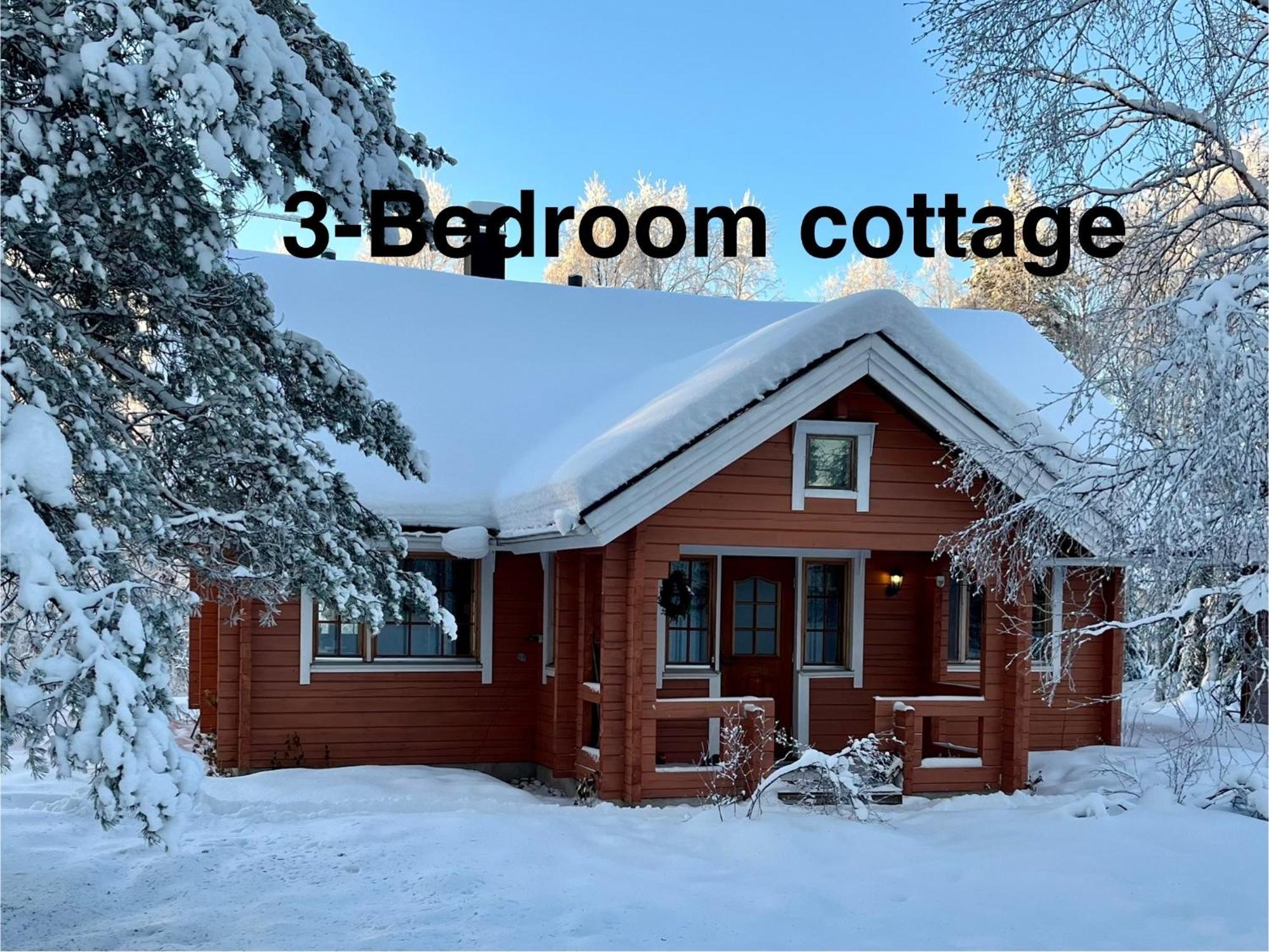 Log Cottages In 10 Min From Santa Claus Village-Sauna&Freeparking Рованиеми Екстериор снимка